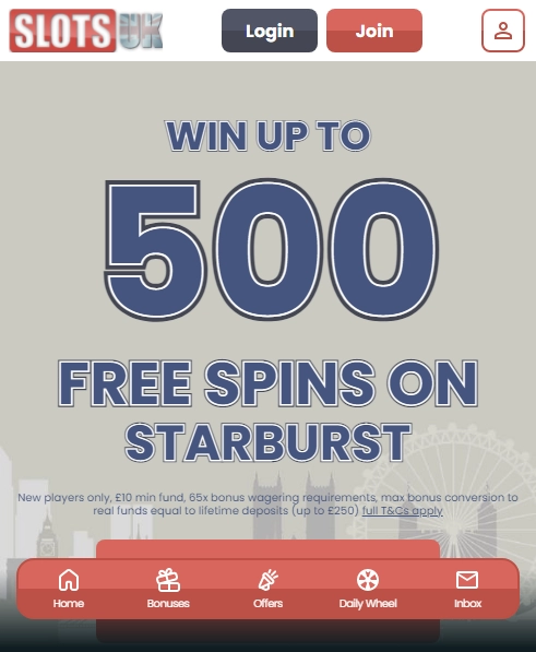 SlotsUK Casino